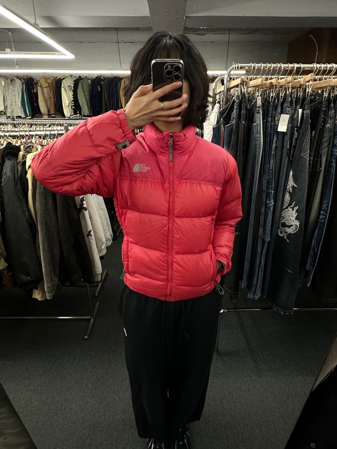 노스페이스 700 구스다운 눕시 패딩 상품이미지1