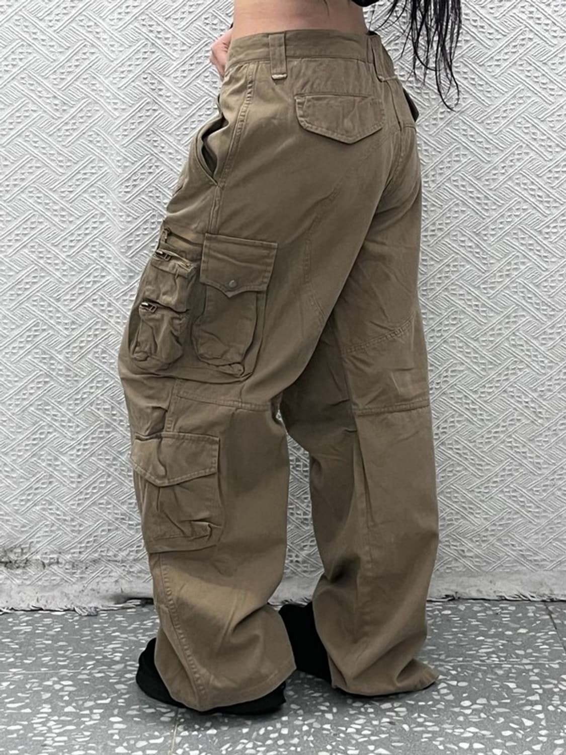 CONTI 빈티지 스트릿 아메카지 멀티포켓 카고팬츠 XXL C09767 상품이미지2