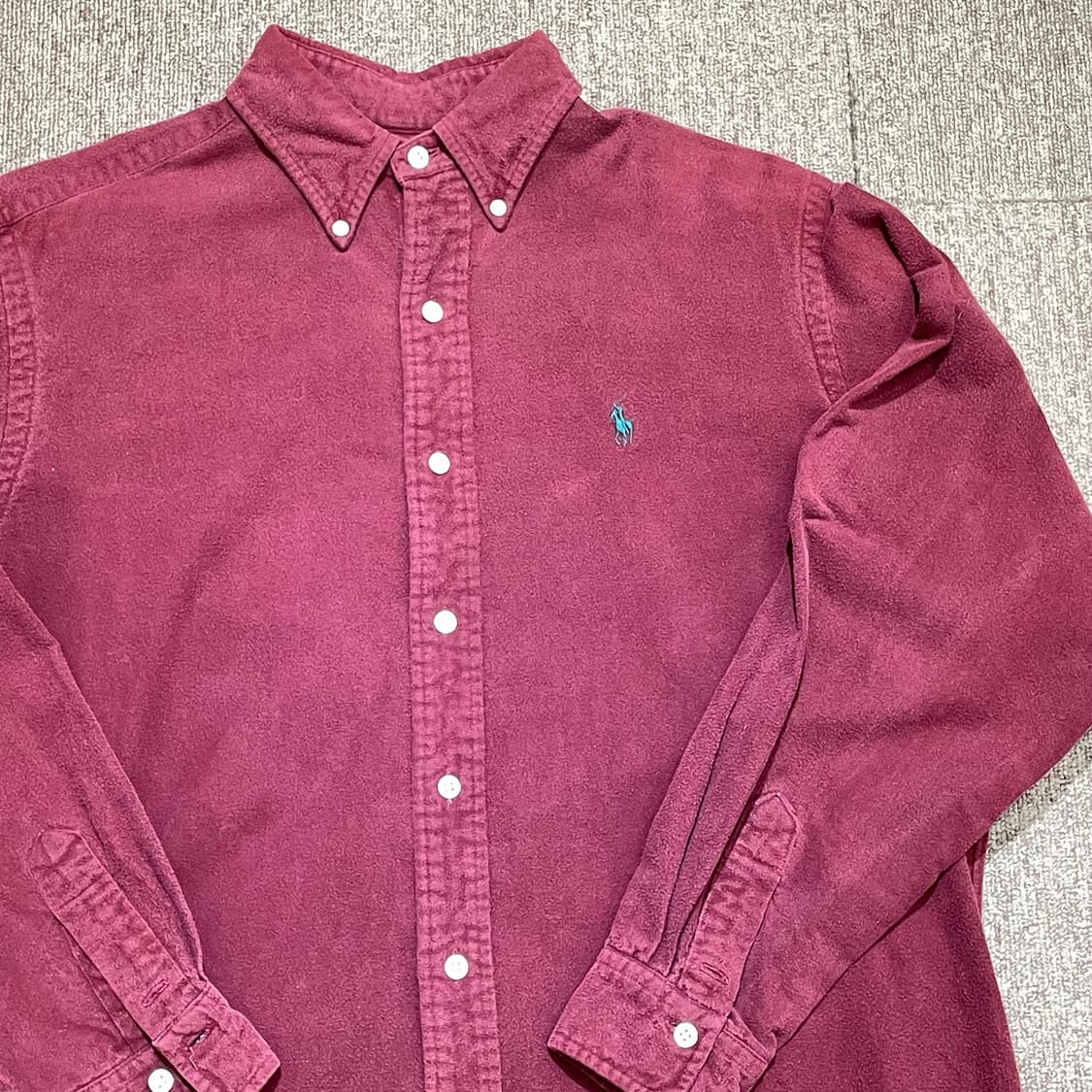 (M) POLO 폴로 랄프로렌 솔리드 셔츠     상품이미지4