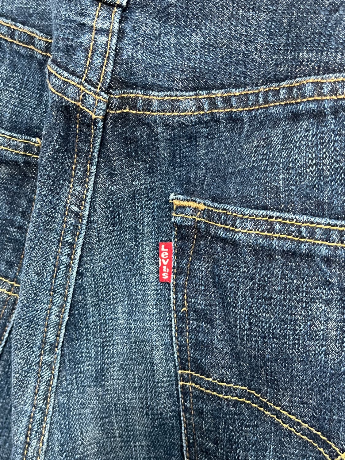 Levis 501 리바이스 세미 와이드핏 데님 팬츠 상품이미지3
