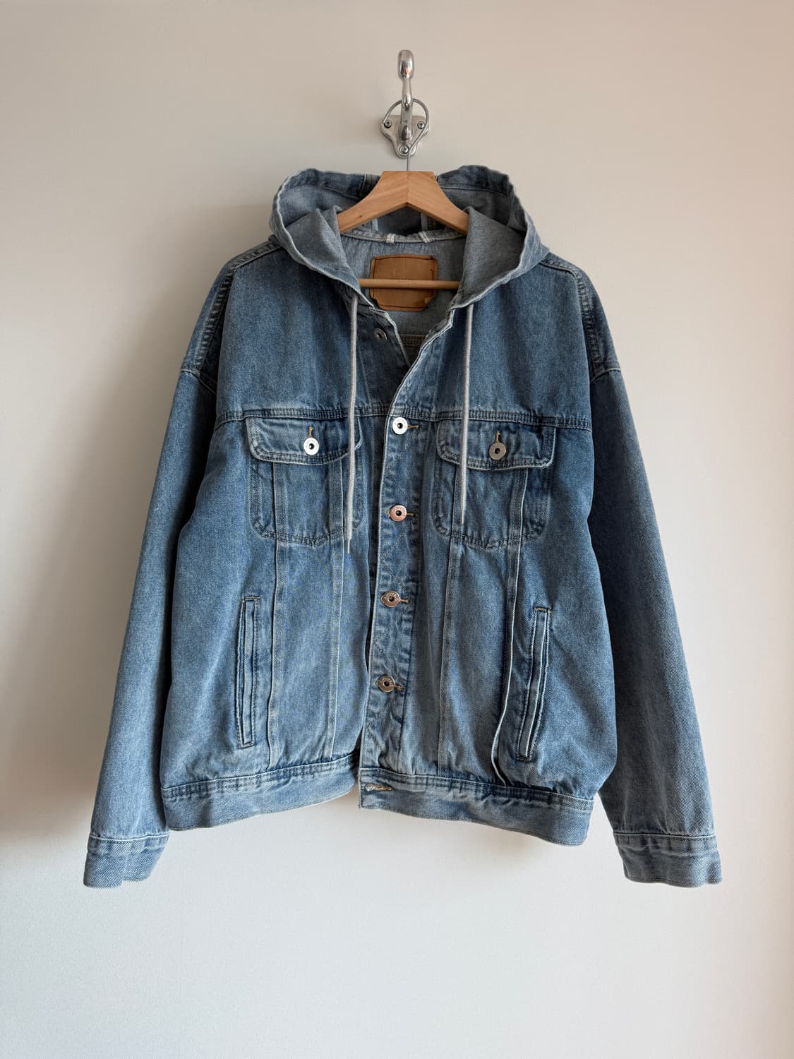 Pre owned 데님 후드 자켓 상품이미지3