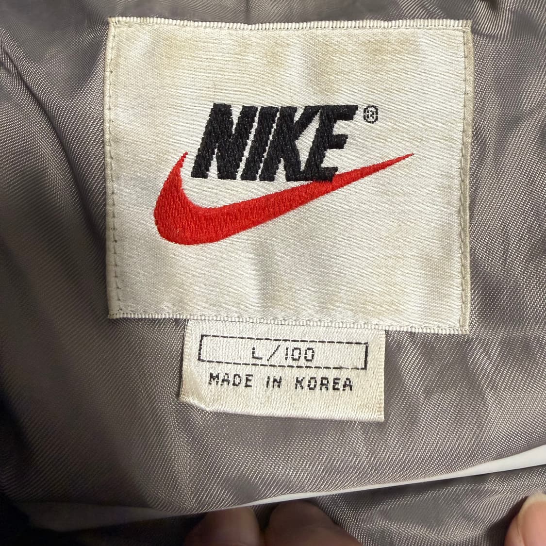 나이키 올드스쿨 패딩 블랙 L 상품이미지3