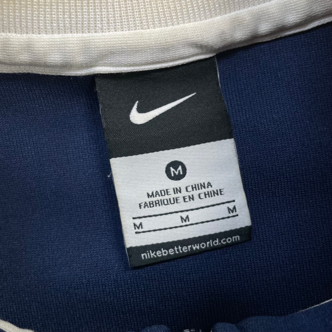 나이키 14/16 프랑스 트랙탑 져지 네이비 상품이미지4