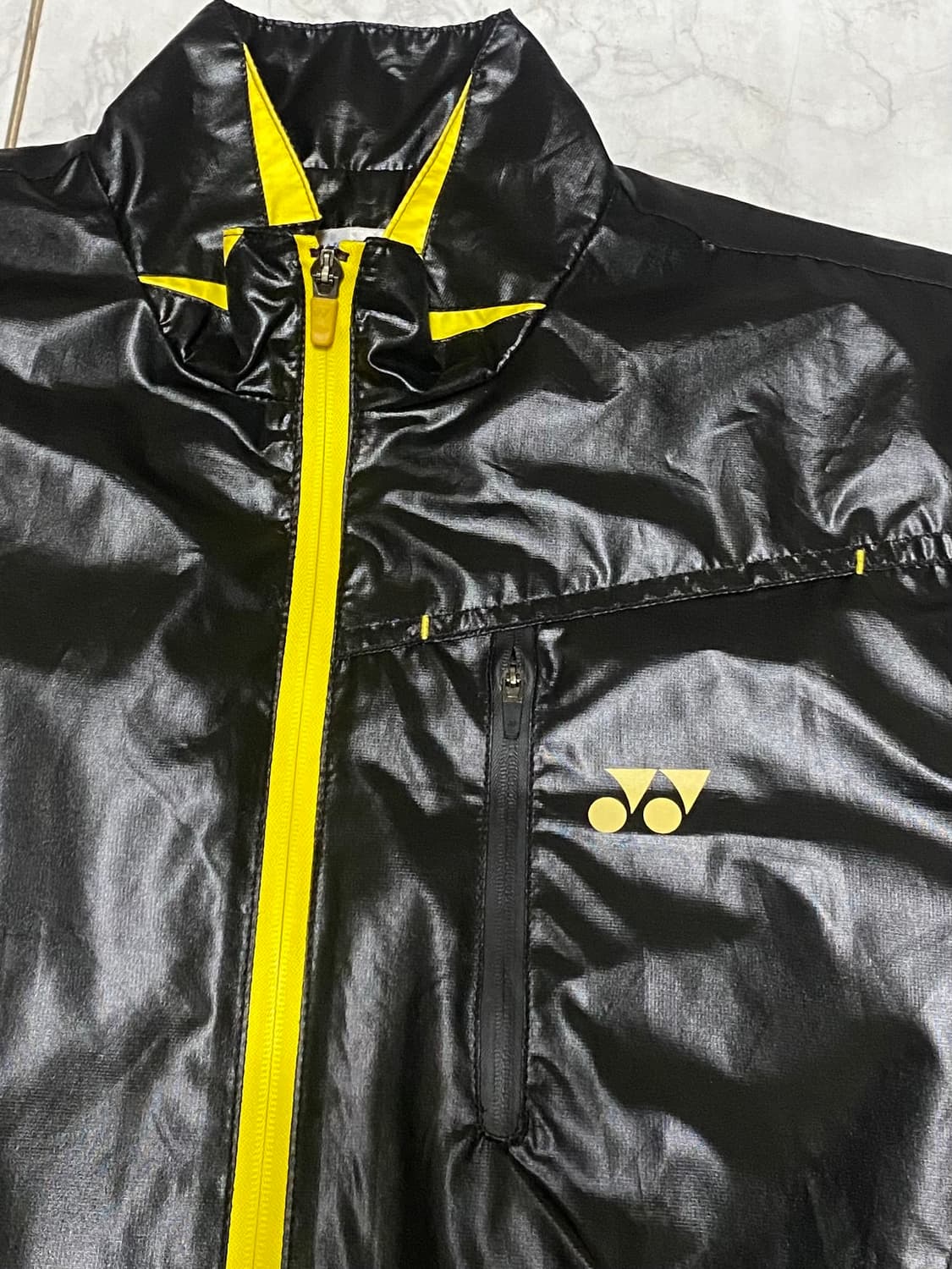 요넥스 블랙/옐로우 트레이닝복 세트 100~ 105 배드민턴 테니스 상품이미지3