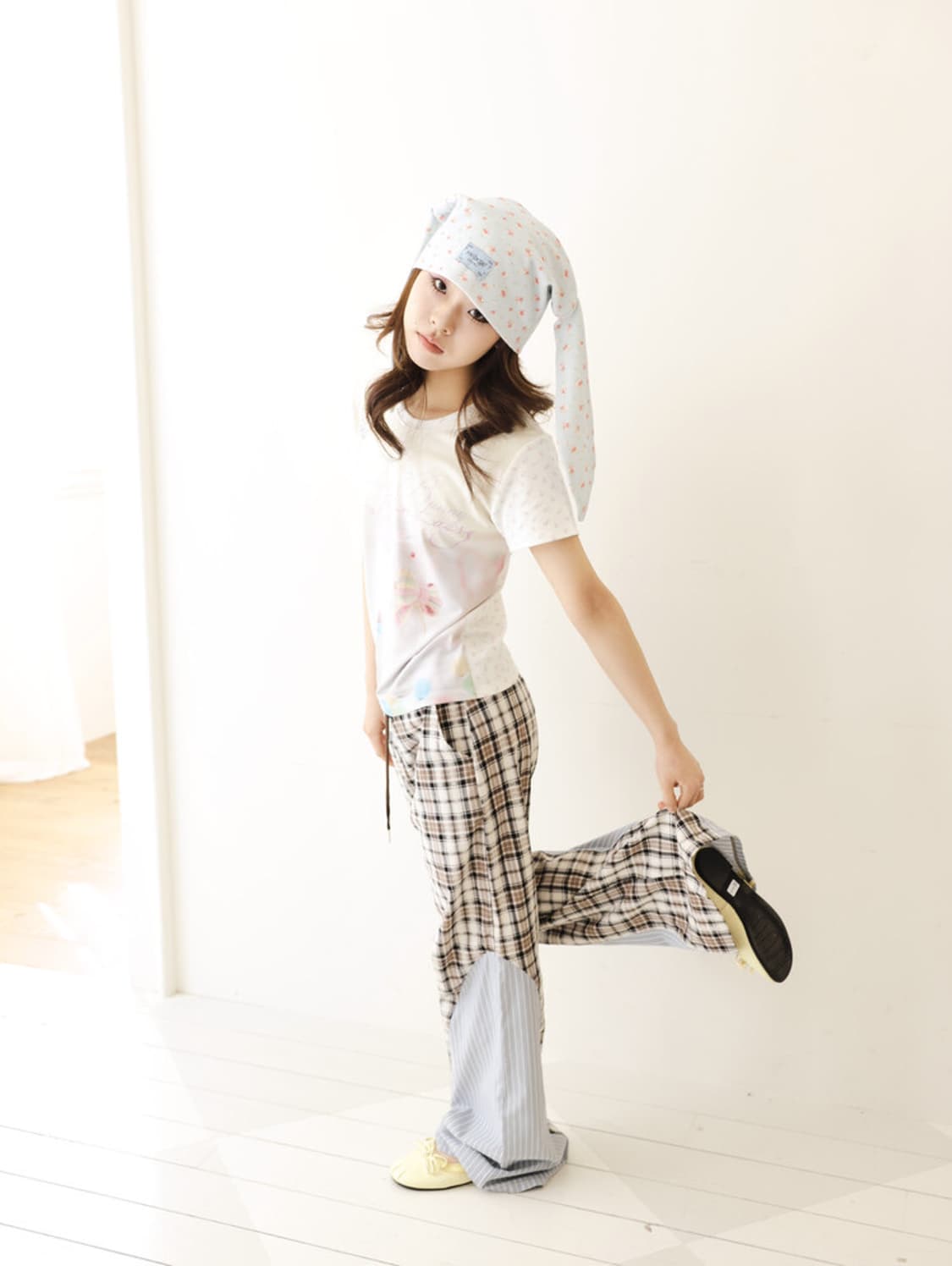 혼쿄 Cut Out Pajama Pants 상품이미지5
