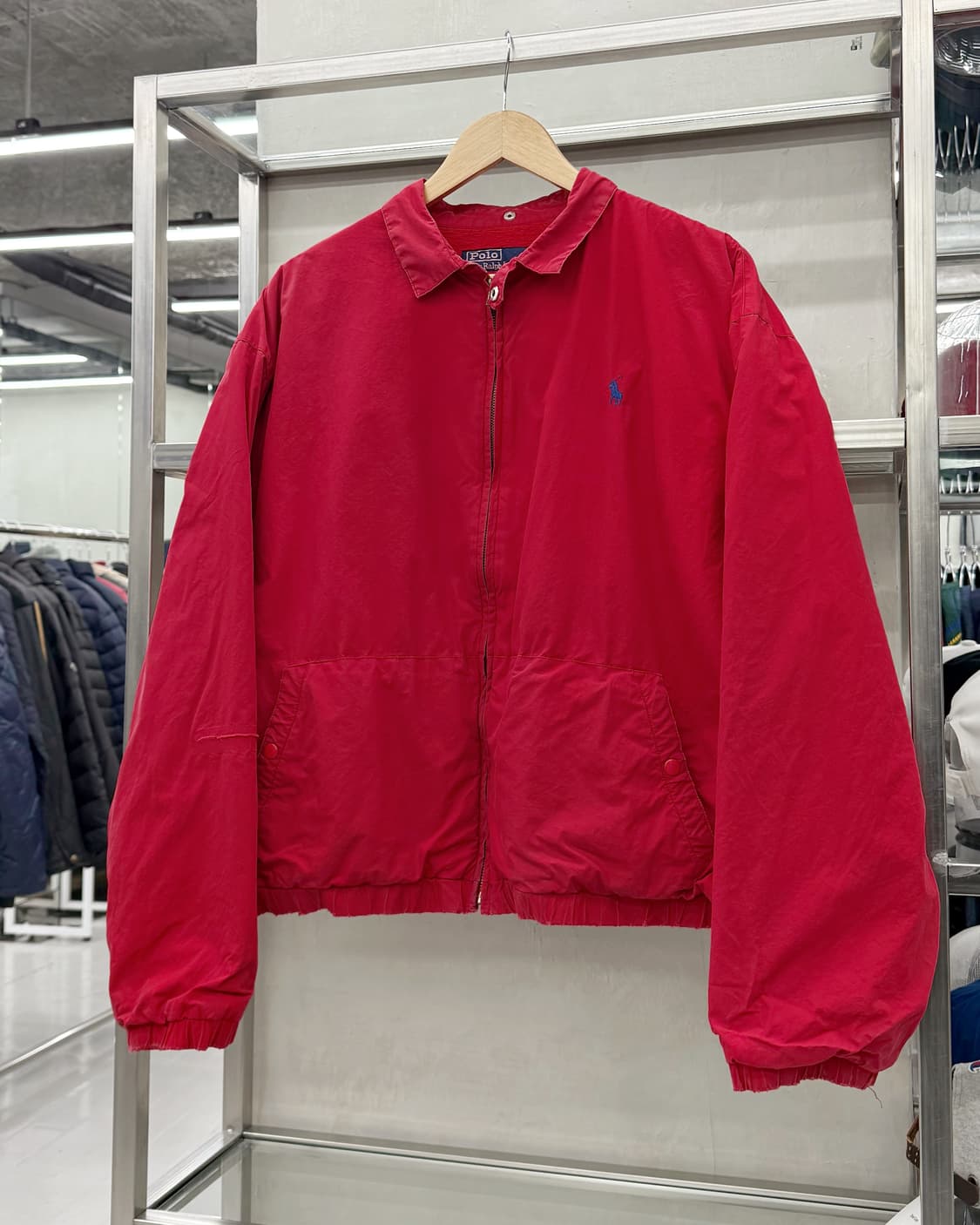 폴로 랄프로렌 90s 헤링턴 헤비 스윙 자켓 상품이미지2