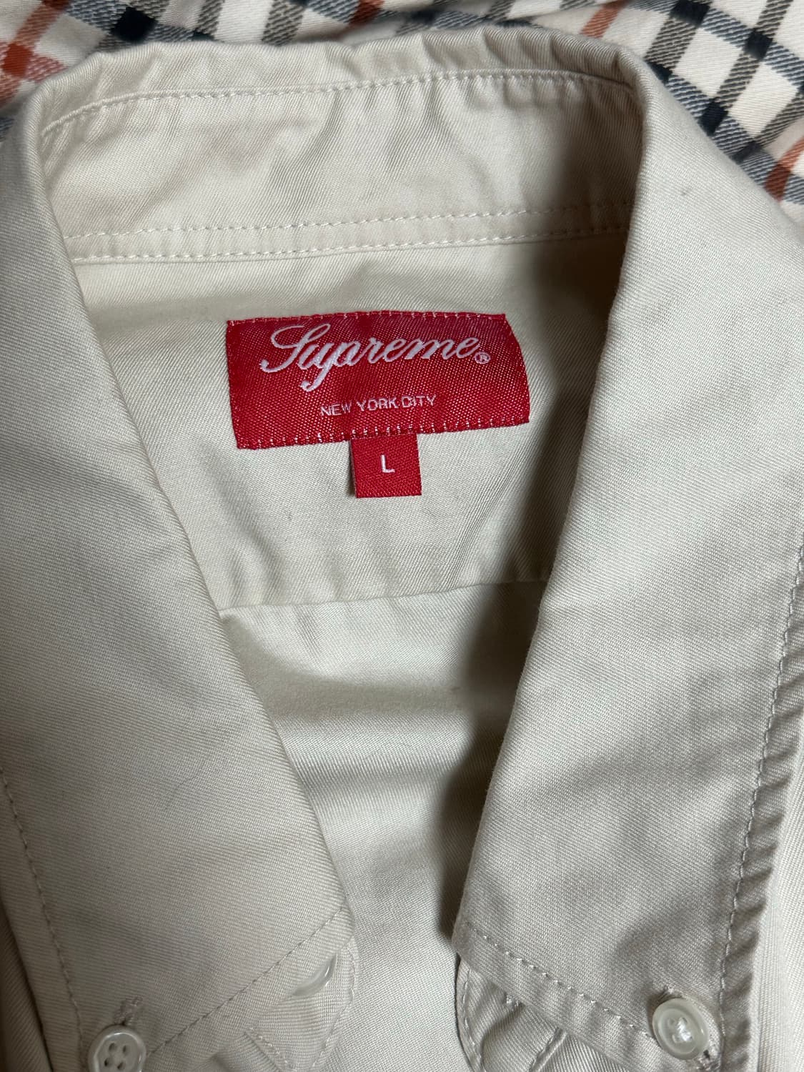 슈프림 박스 로고 셔츠 L사이즈 상품이미지2