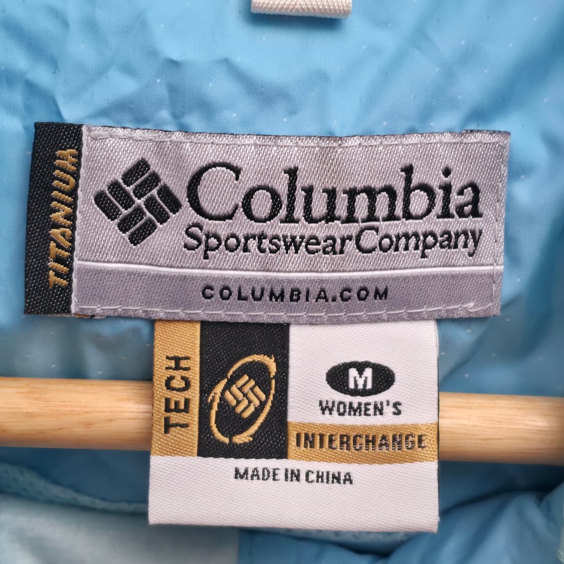 [M] 컬럼비아 스카이블루 바람막이 상품이미지5