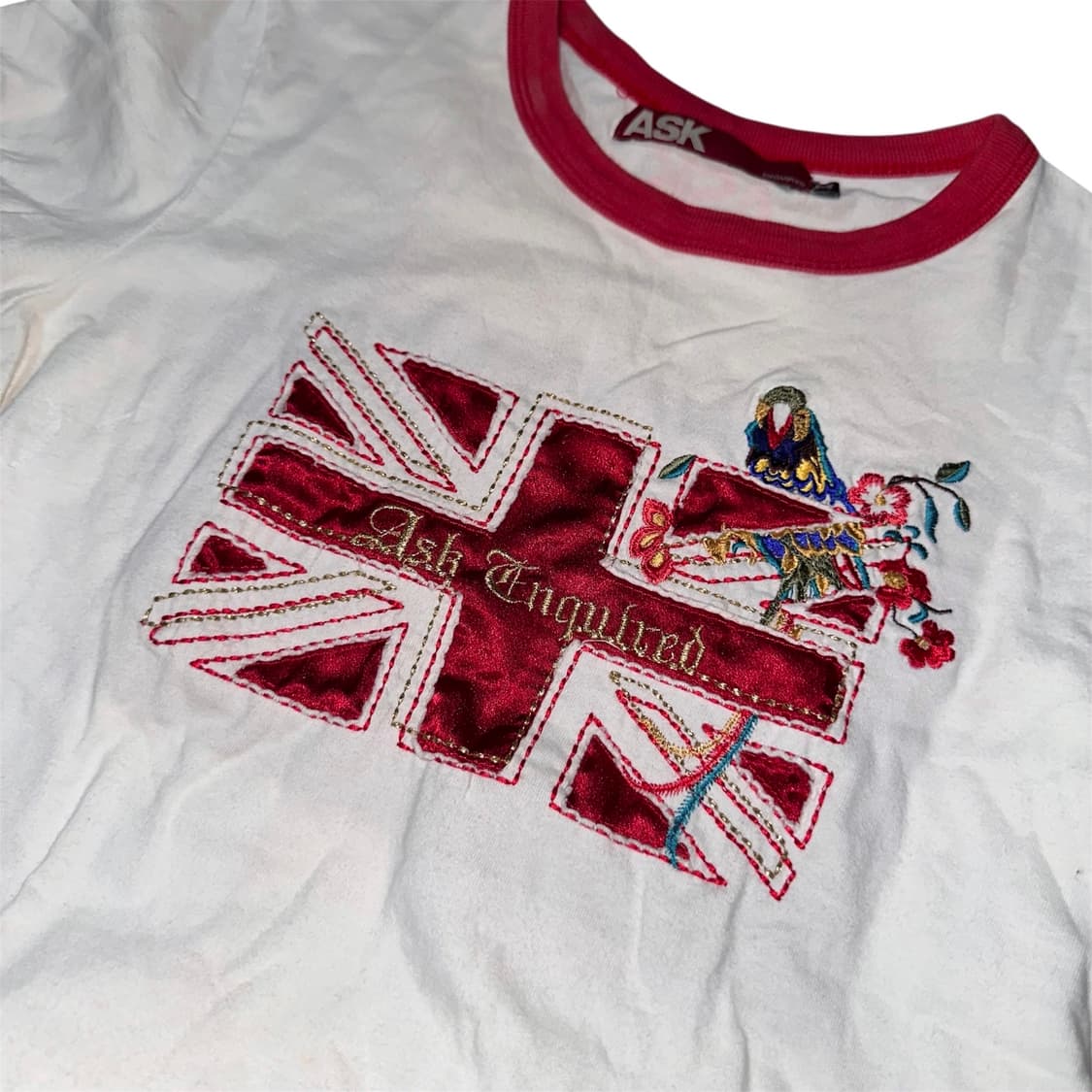 ASK y2k 링거티셔츠 상품이미지4