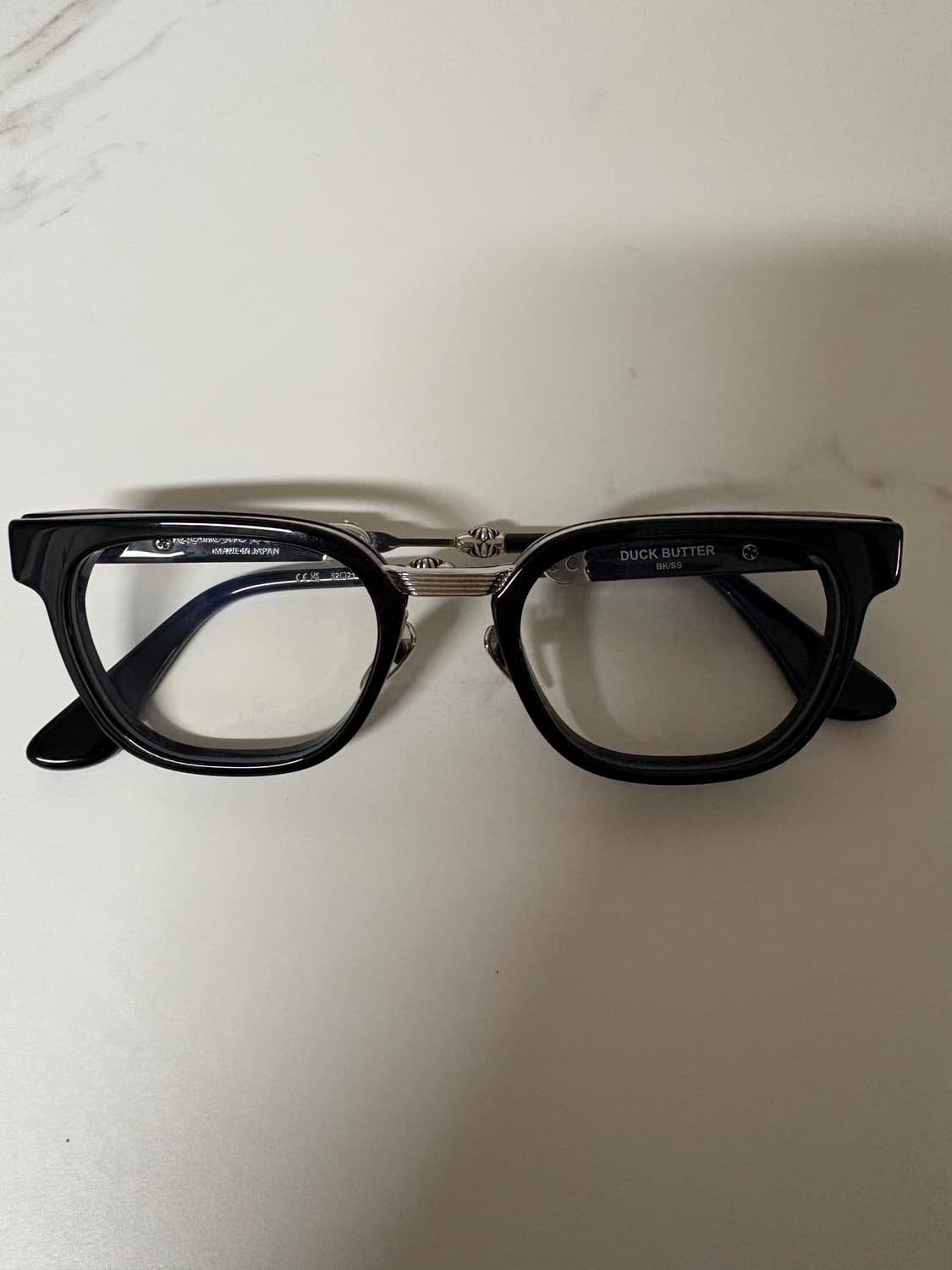 크롬하츠 안경 덕버터 블랙/실버 상품이미지3