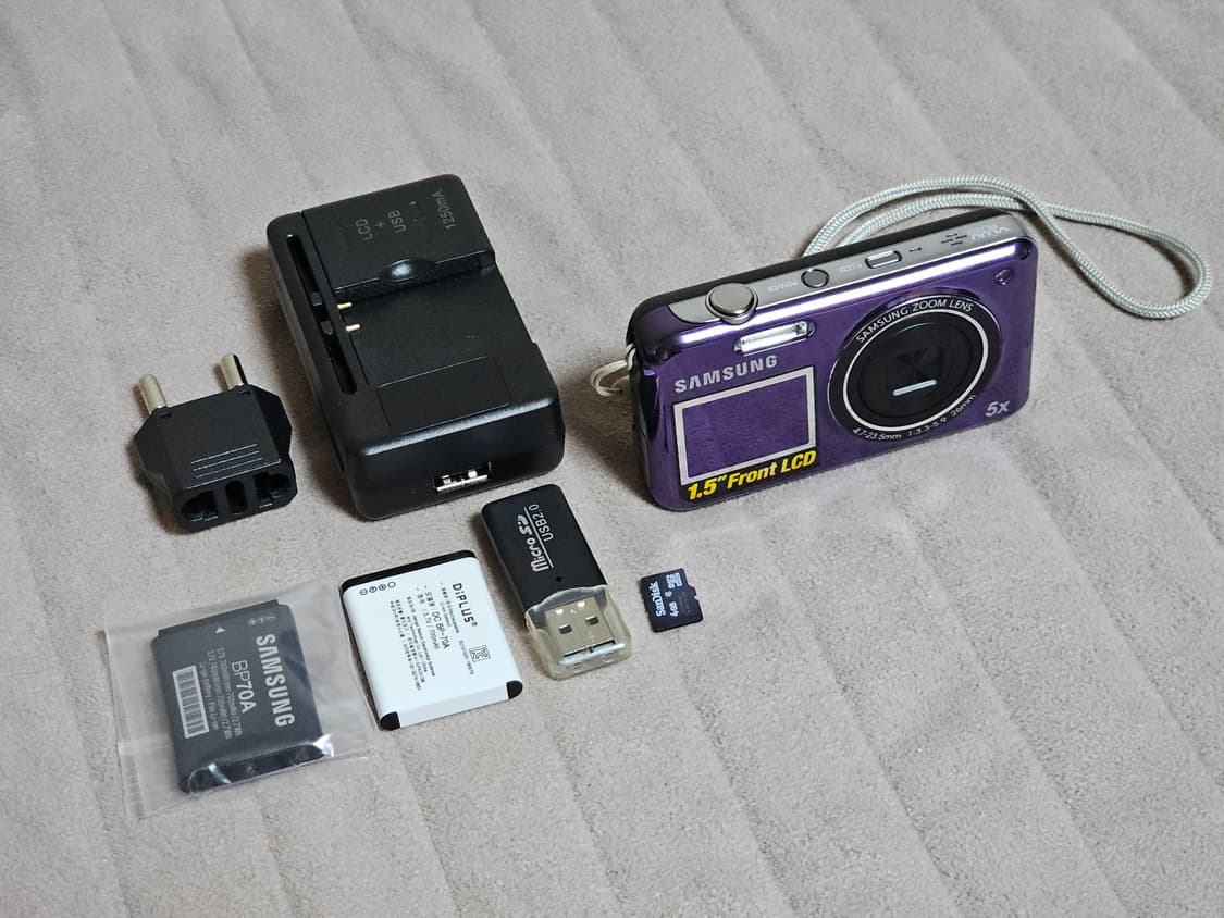 삼성 PL120 디지털 카메라, 퍼플 상품이미지10