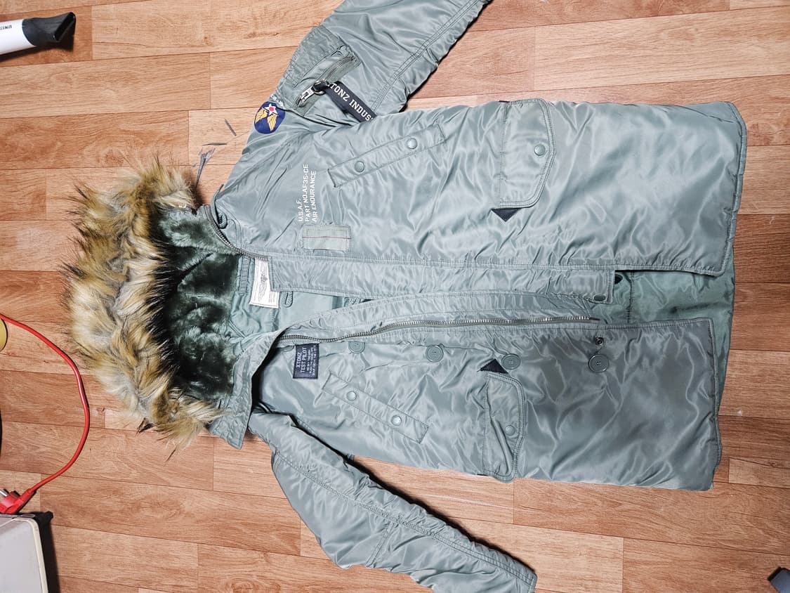 [xs]xtnoz 야상점퍼 n3b 상품이미지1