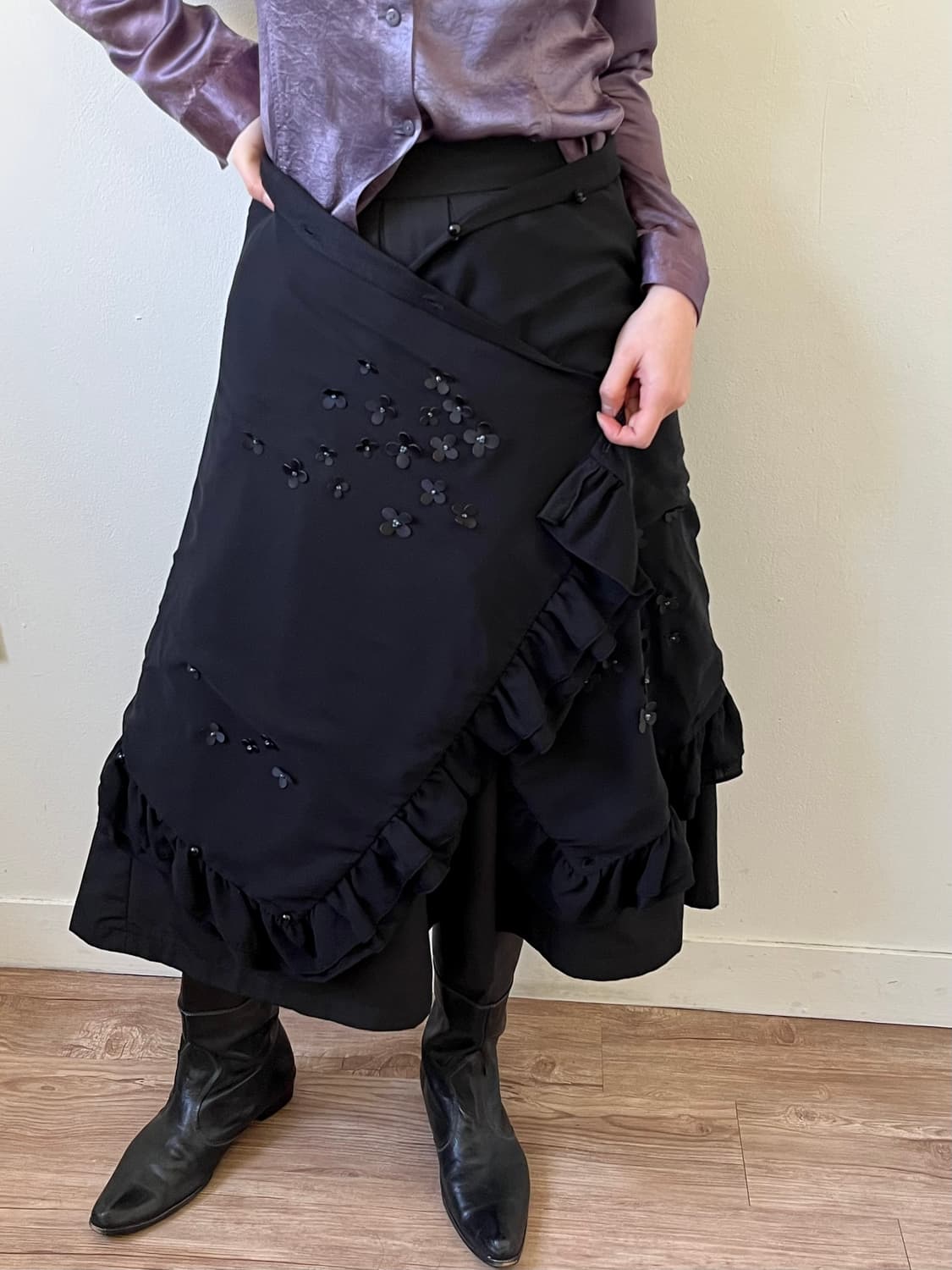 POUDLE 플라워 볼레로 가디건 상품이미지7