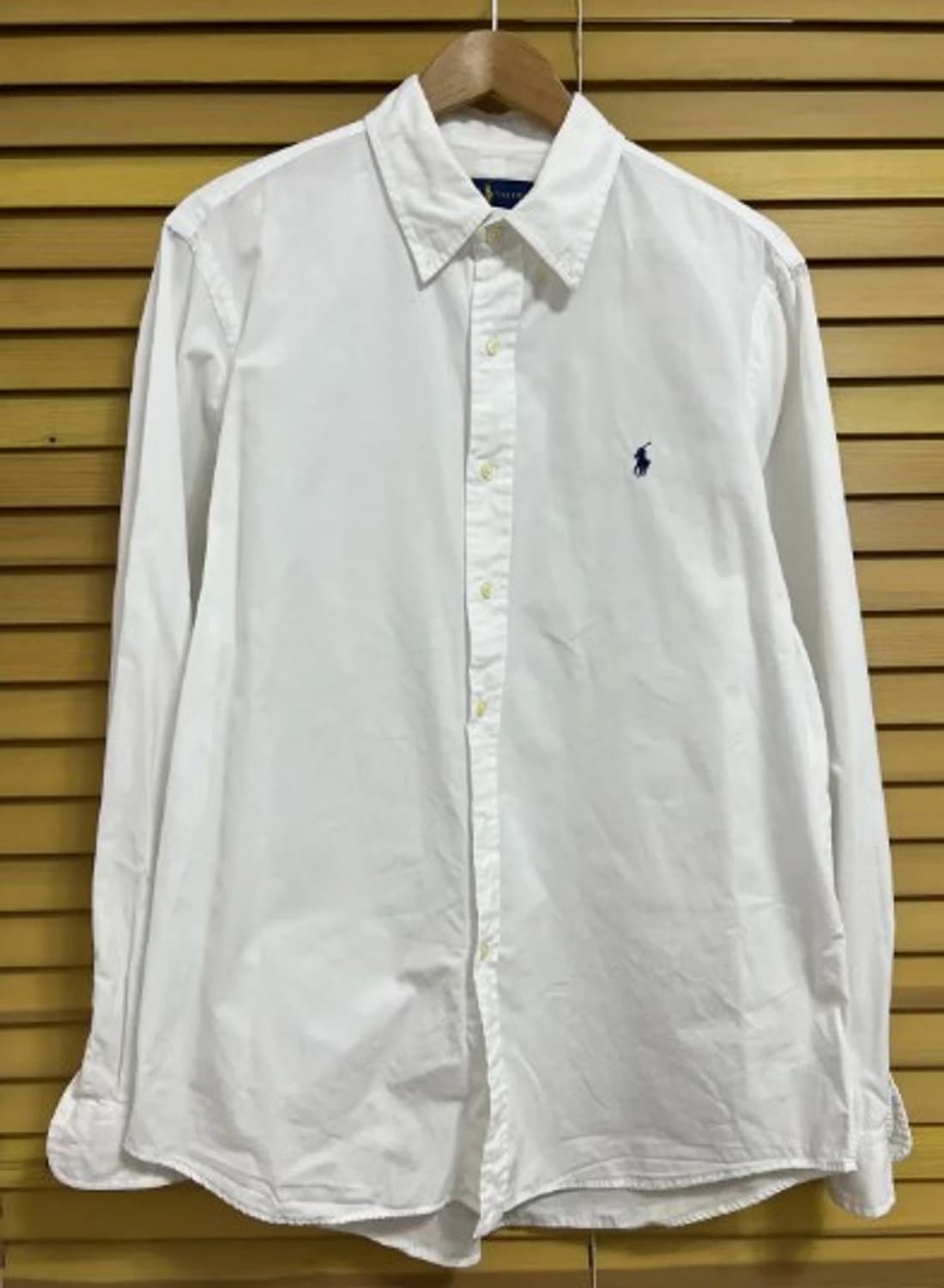 폴로랄프로렌 남성 화이트 코튼긴팔셔츠 L 상품이미지2
