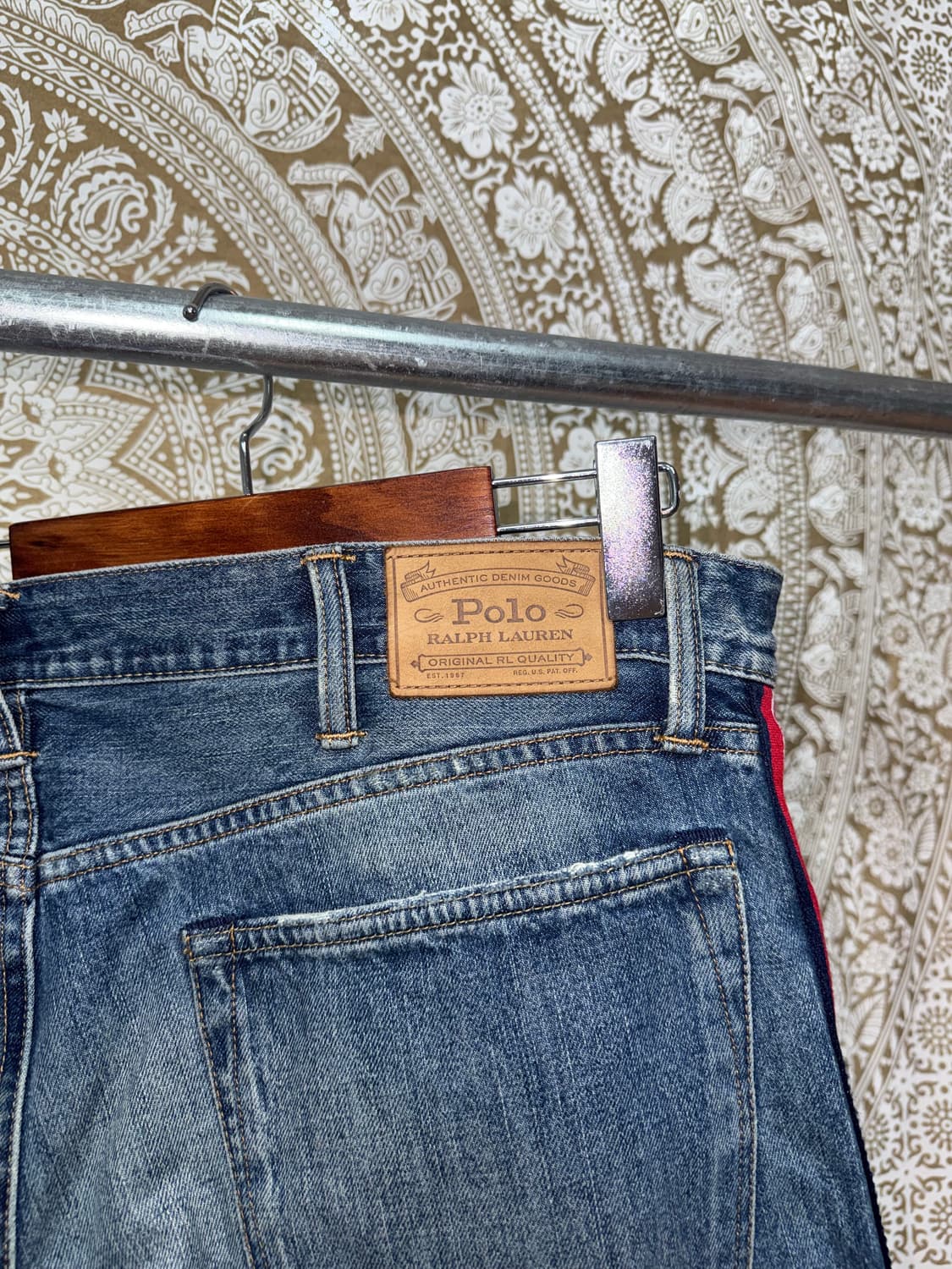 폴로 랄프로렌 빈티지 사이드라인 데님팬츠  상품이미지7