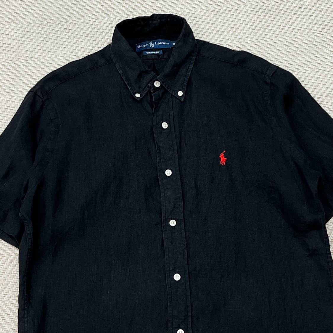 폴로 랄프로렌 린넨 반팔셔츠 r3382 상품이미지3