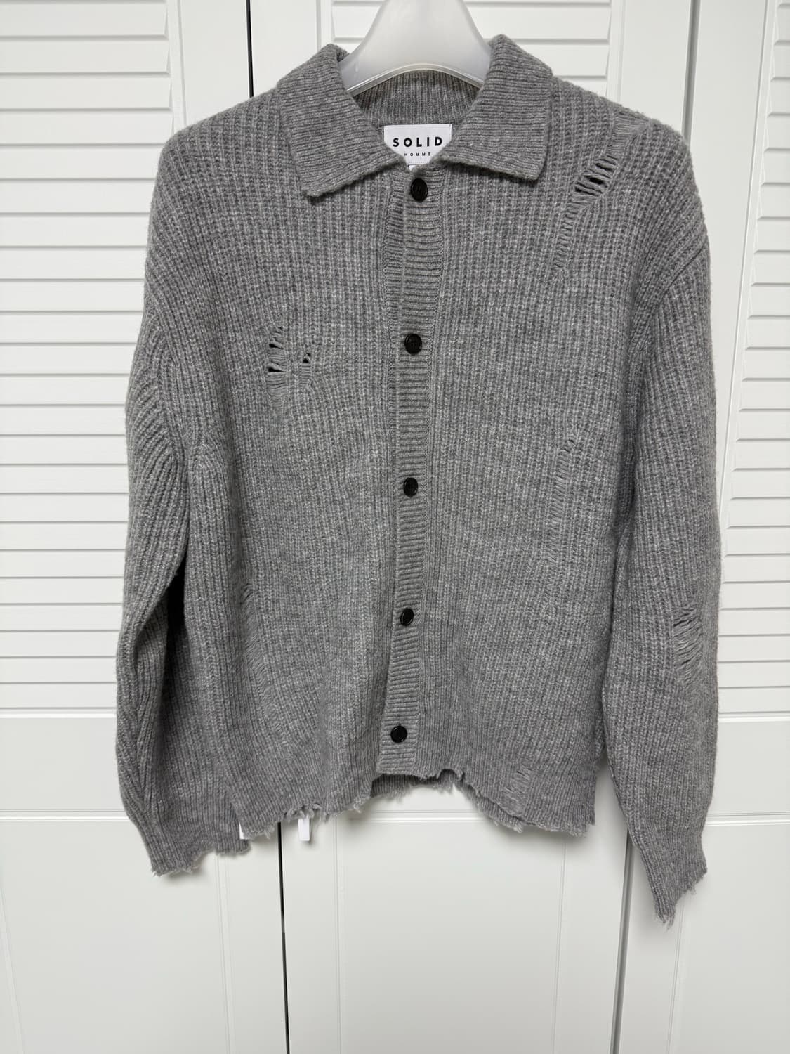 2024 솔리드옴므 가디건 상품이미지1