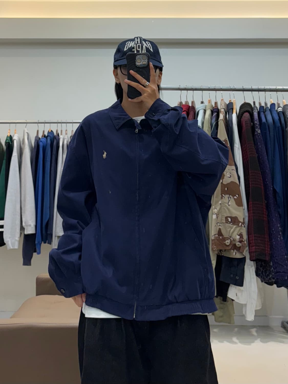폴로 랄프로렌 폴리쉘 블루종 상품이미지6