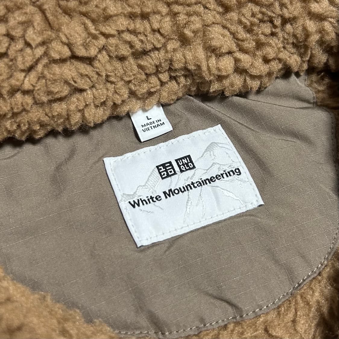 [L] Uniqlo x 화이트 마운티니어링 헨리넥 후리스 풀오버 상품이미지6