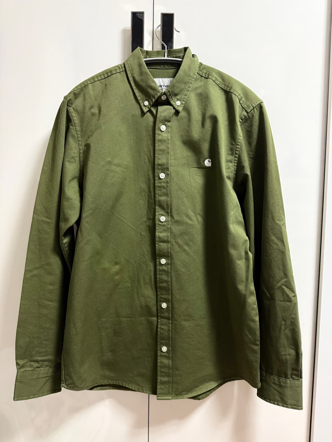 칼하트 wip 카키 셔츠 상품이미지1