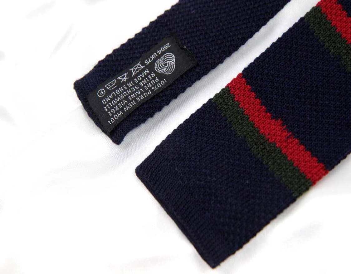 스코틀랜드 울 100% 니트 타이 5.4cm A+등급 남자 넥타이 상품이미지5
