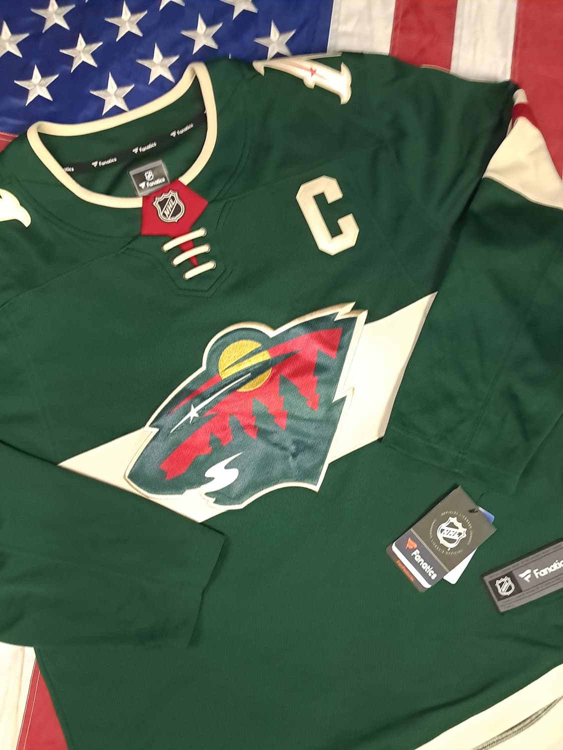 새제품 오리지날 NHL X 파나틱스  하키져지 상품이미지3