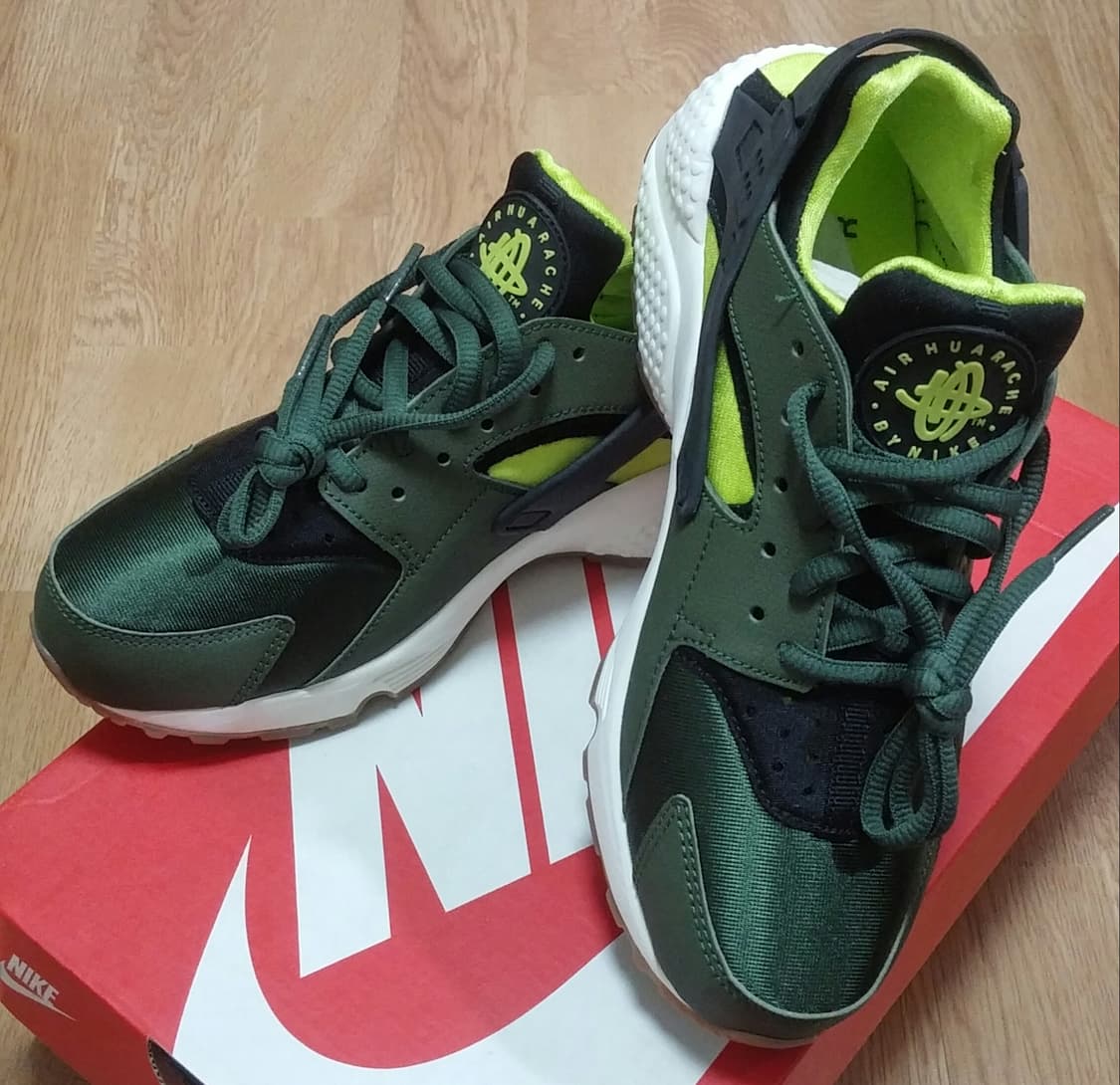 [NIKE] 나이키 허라취 런 메탈 그린 235 (새상품) 상품이미지1