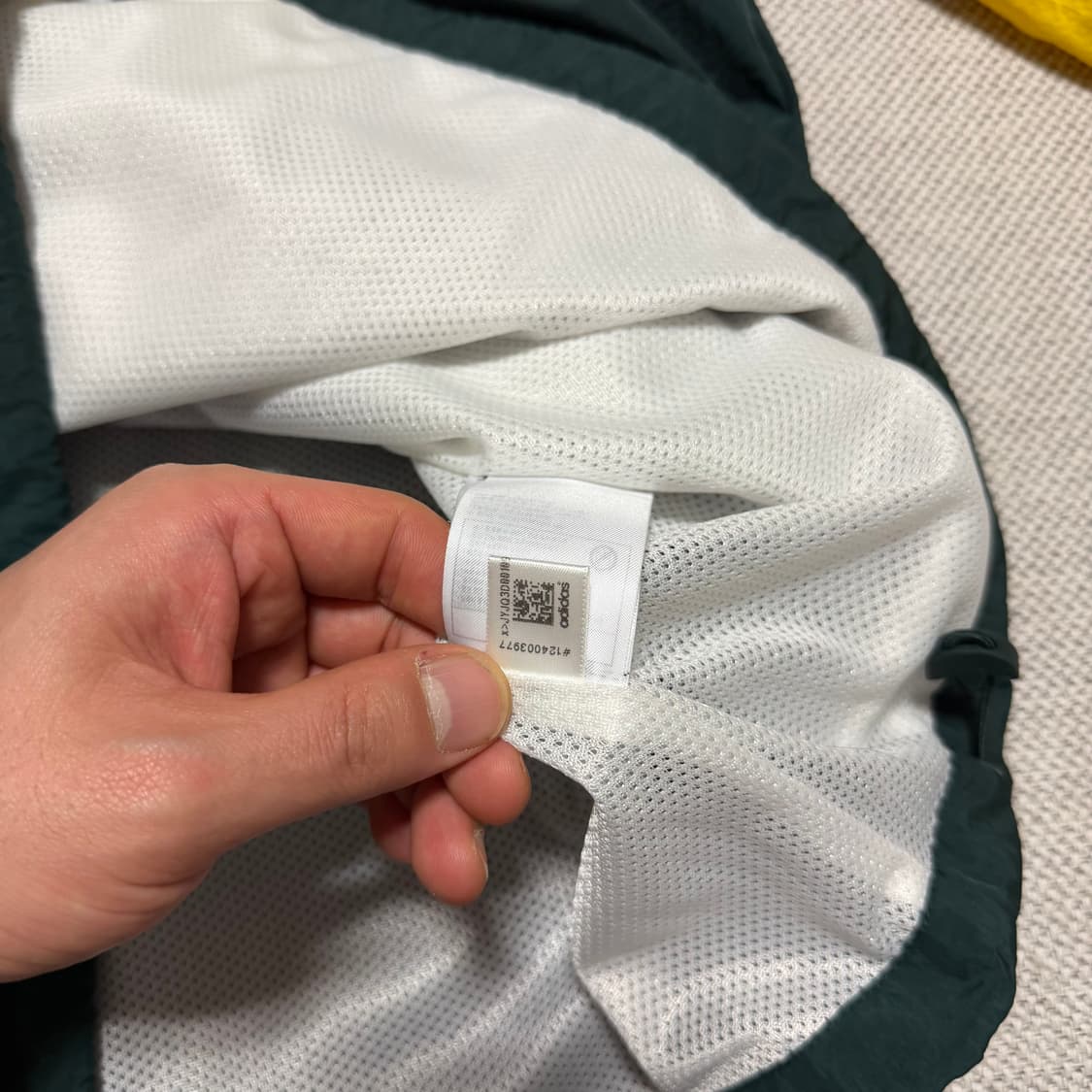 아디다스 배색 오리지널 빅로고 아노락 상품이미지6