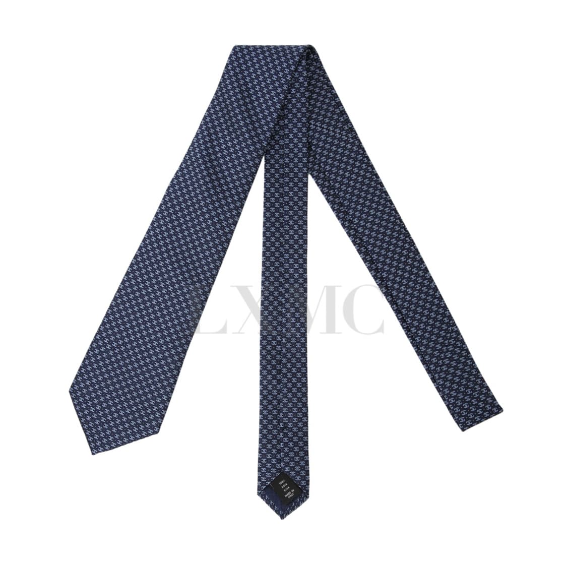 샤넬 넥타이 블루 CC 로고 타이 TIE 상품이미지4