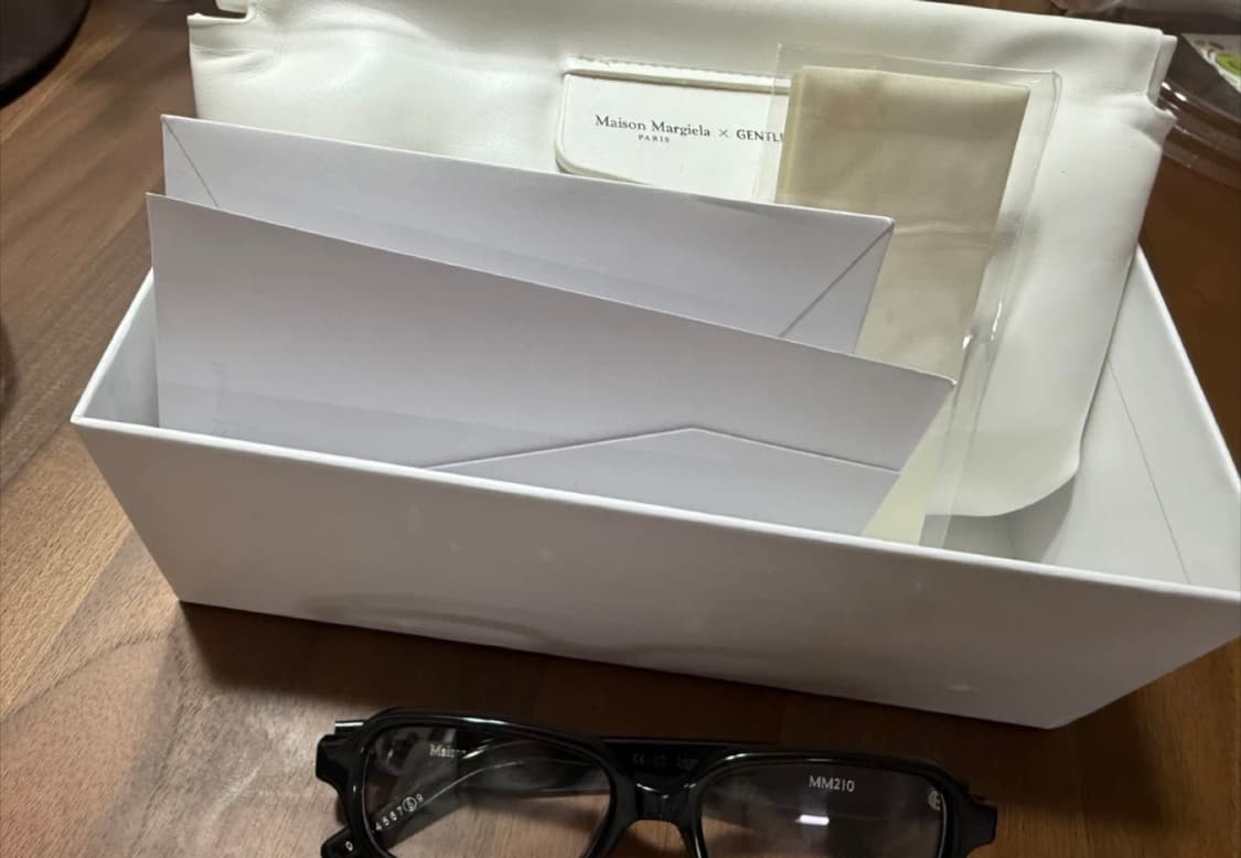 메종 마르지엘라 젠틀몬스터 MM210 블랙 상품이미지5