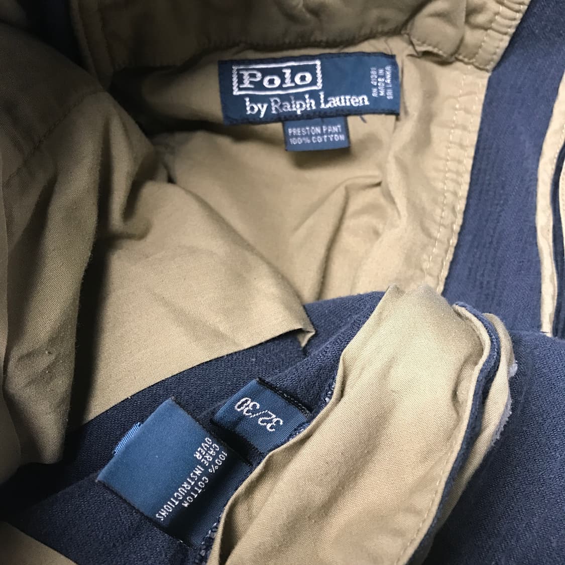 폴로 랄프로렌 네이비 코듀로이 팬츠 32/30 상품이미지5