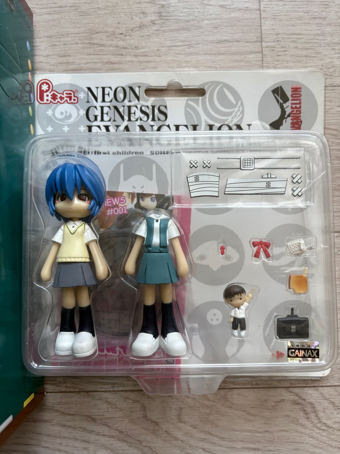 에반게리온 레이 피규어 세트 (자습시간, 핑키스트리트) 상품이미지2