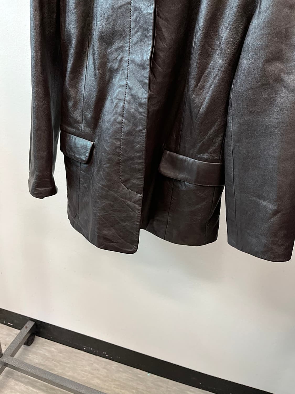 여) 발망 클래식 가죽자켓  상품이미지3