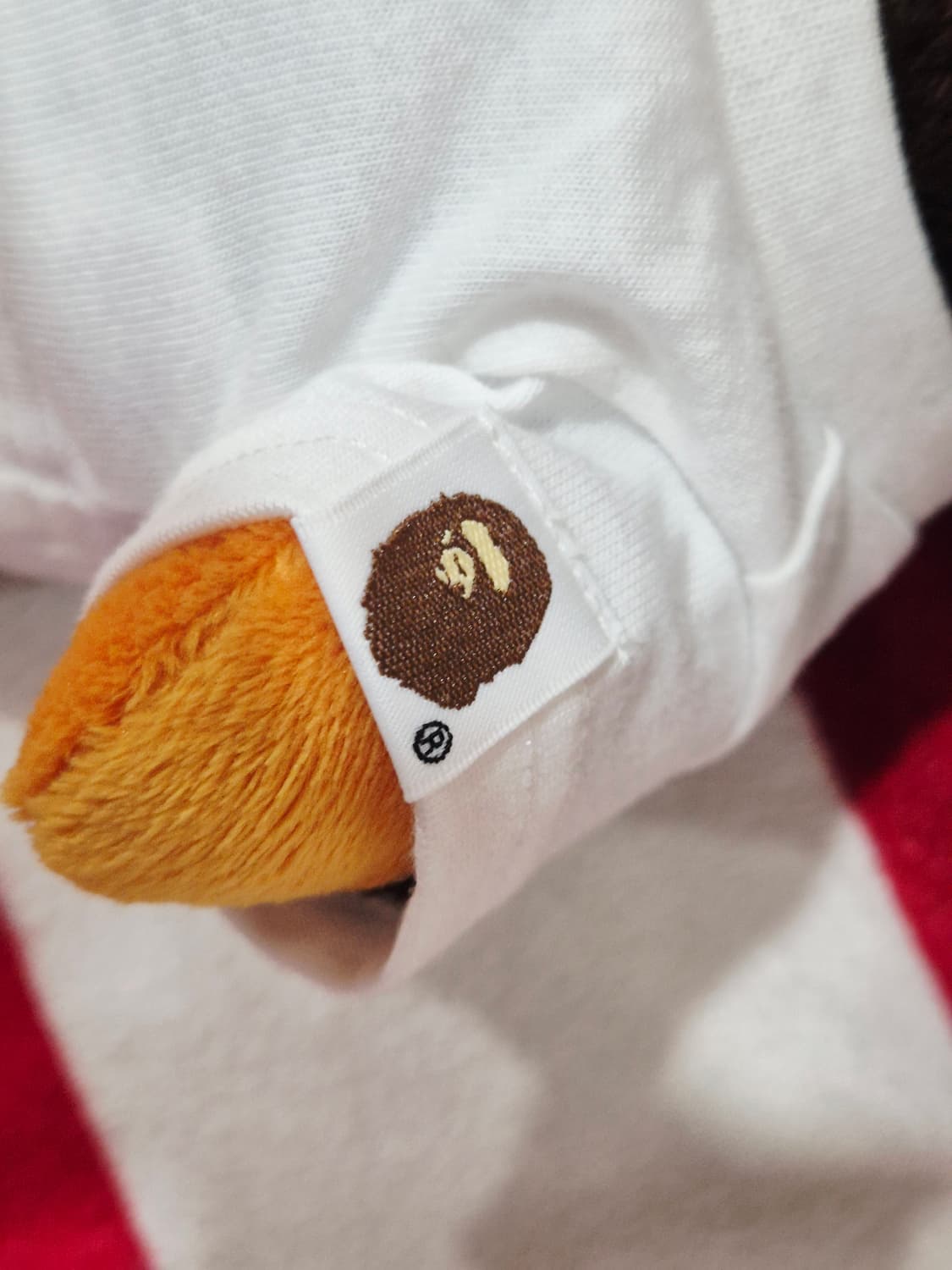 BAPE 베이프 베이비마일로 컬리지 티셔츠 인형 토이 상품이미지4