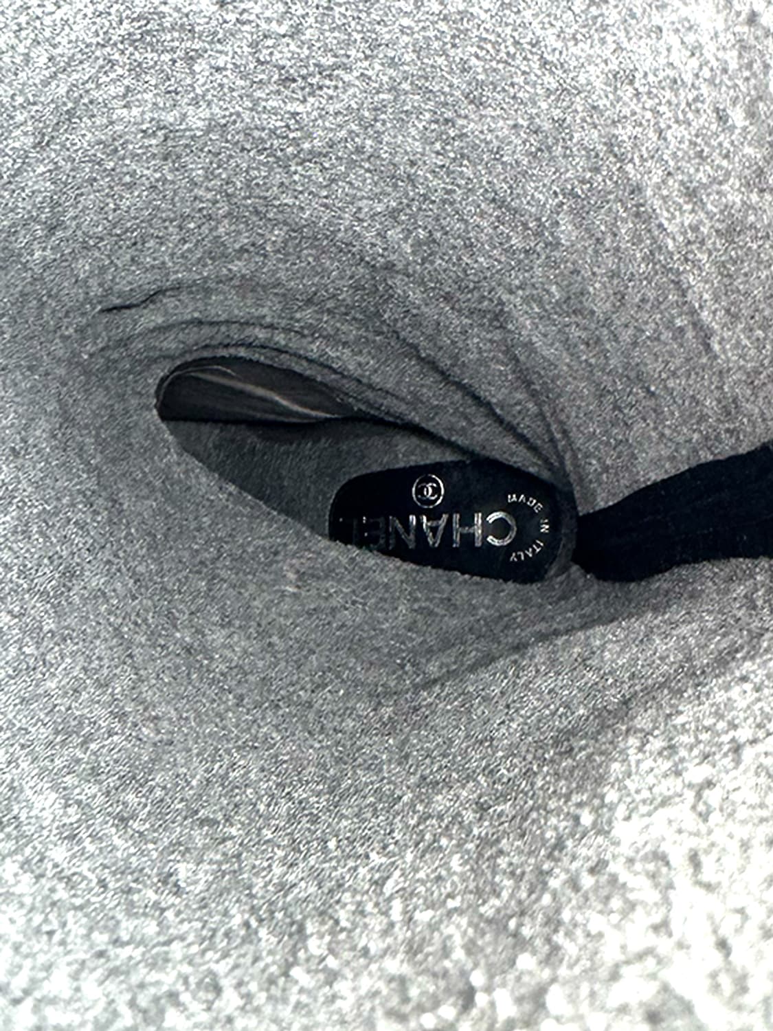 Chanel Logo Mid-Calf Leather Boots/ 36 상품이미지7