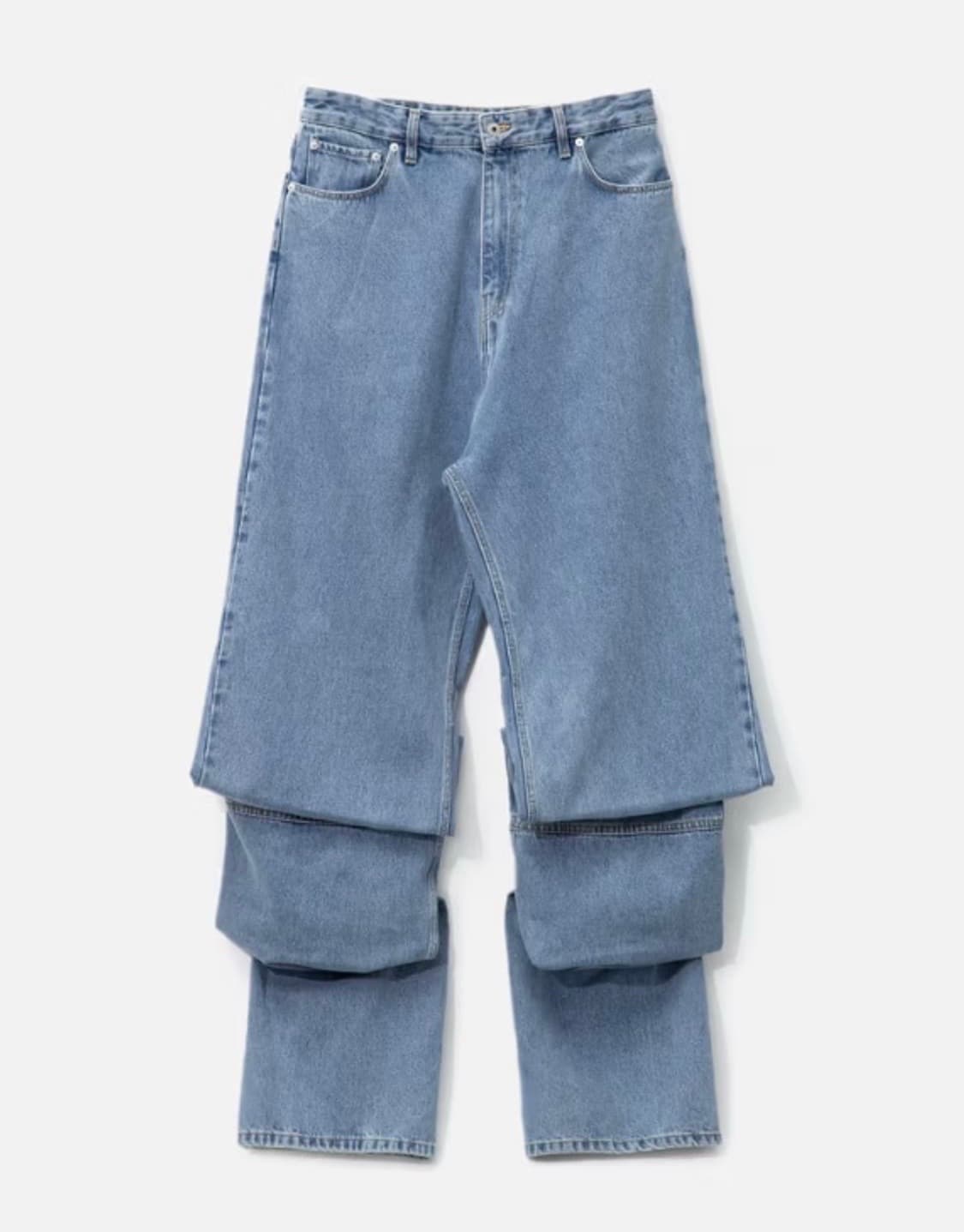 Y-Project Evergreen Draped Cuff Jeans 상품이미지3