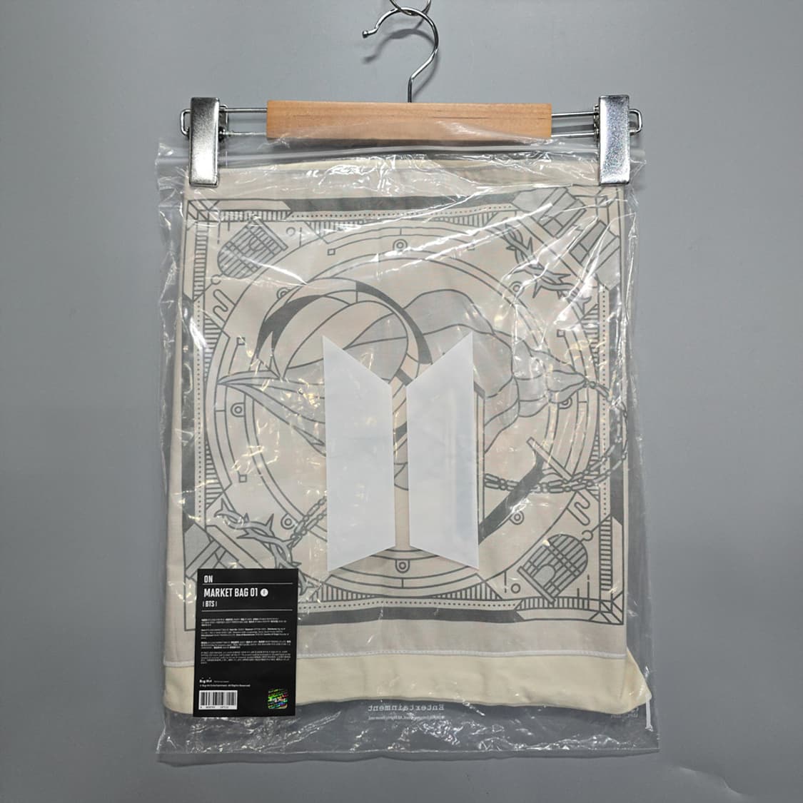 새제품 (BTS) 방탄소년단 굿즈 마켓백 상품이미지1