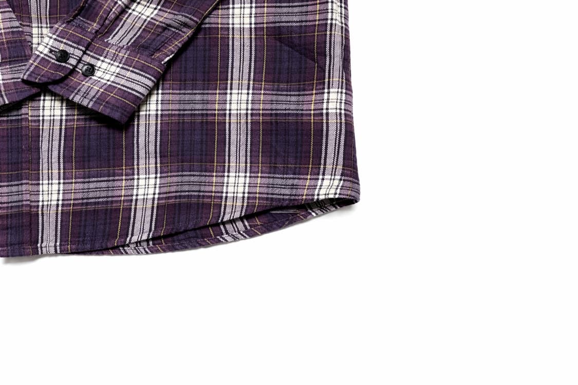 JPN 00s 일본빈티지 y2k 캐주얼 올드 유니클로 플란넬 체크 셔츠 상품이미지6