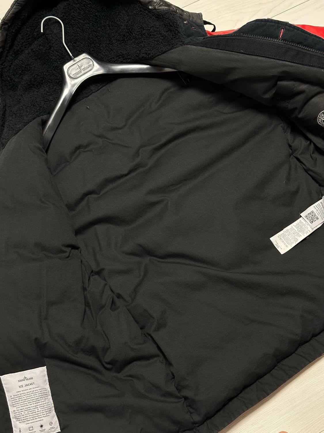 스톤아일랜드 화이트와펜 아이스패딩 3XL(105-110) 상품이미지4