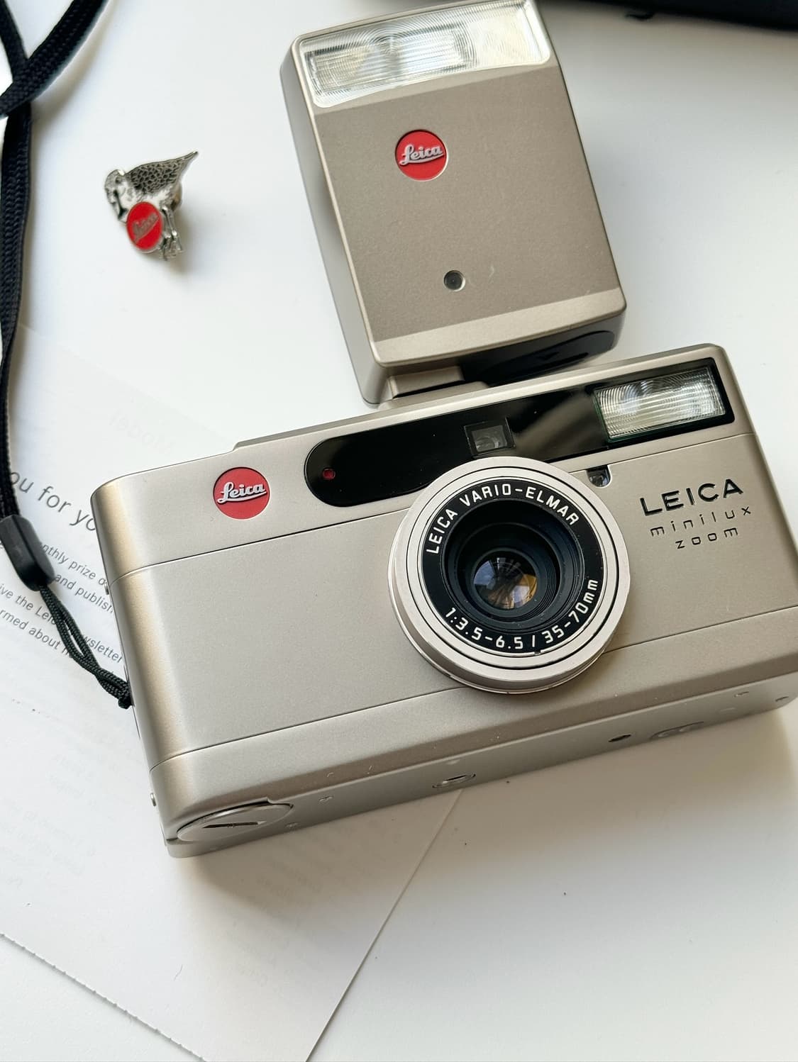 라이카 미니룩스 줌 + 플래쉬 최상급+ 라이카브롯찌 상품이미지7