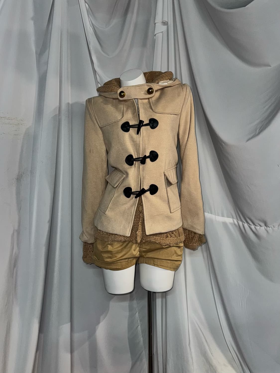 베이지브라운 오네갸루 라떼갸루 너에게닿기를 아야네깔 코디세트  상품이미지5