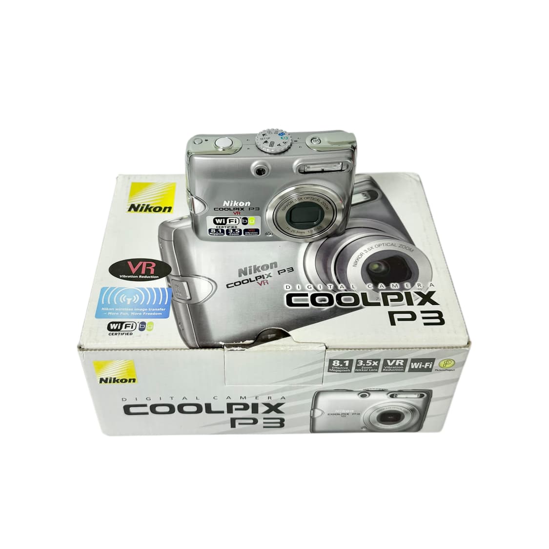 (희귀⚡️) Nikon 니콘 쿨픽스 P3(p4) 풀박스 상품이미지8