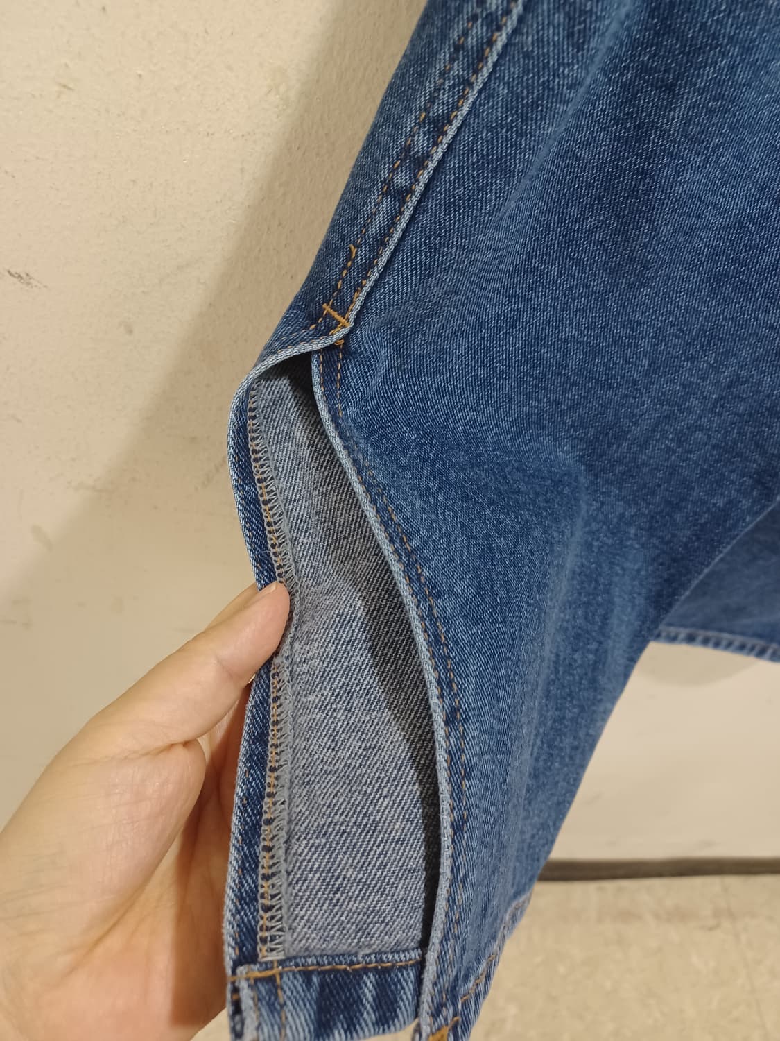 ORR 오르 옆트임 데님 팬츠  상품이미지4