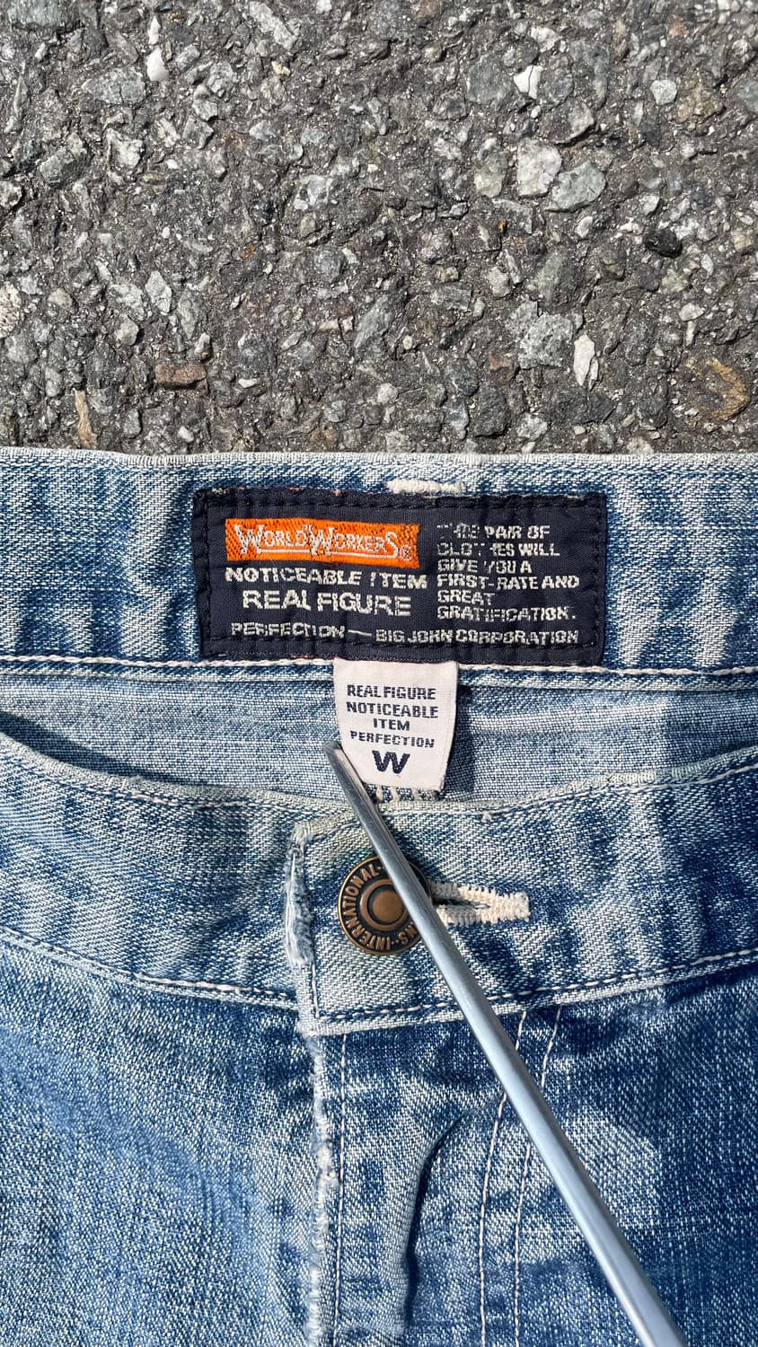 BIG JOHN WORLD WORKERS 빈티지데님카펜터워크팬츠 상품이미지6
