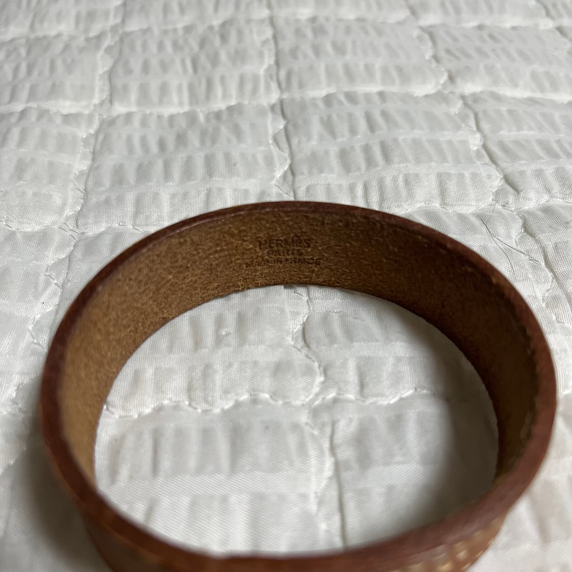 에르메스 by 마틴 마르지엘라 레더 브레이슬릿 뱅글 팔찌 상품이미지5
