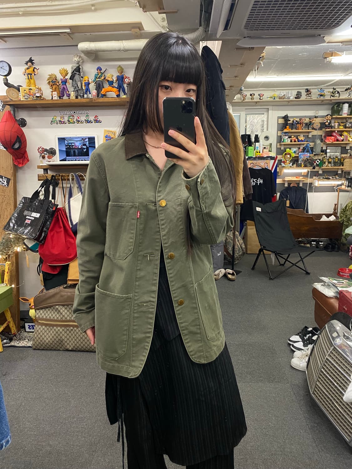 Levis 리바이스 캔버스 초어자켓 상품이미지1
