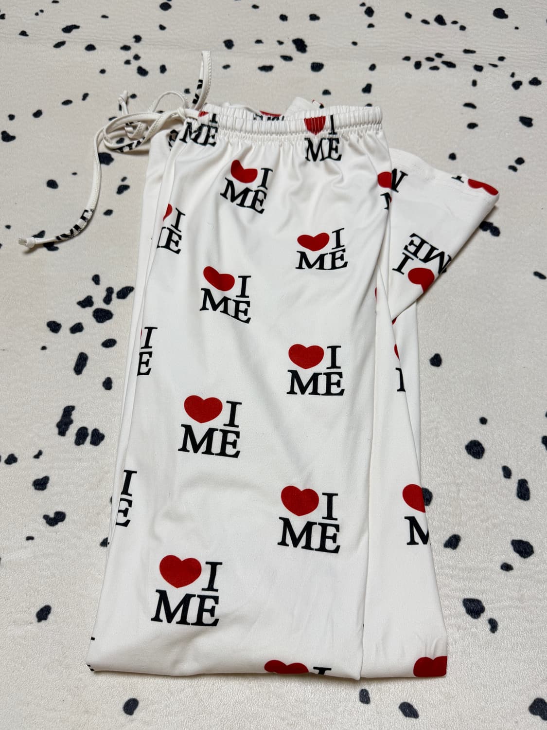 쉬인 프린팅 밴딩 팬츠 상품이미지2