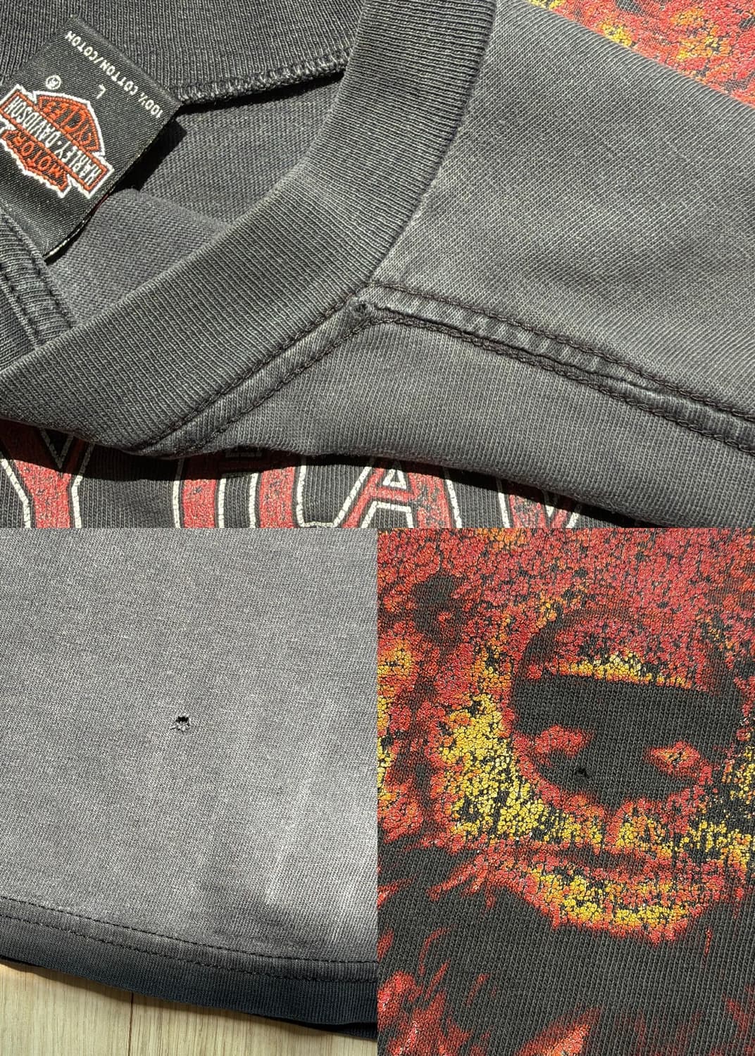 할리데이비슨 90s 빈티지 티셔츠 상품이미지7