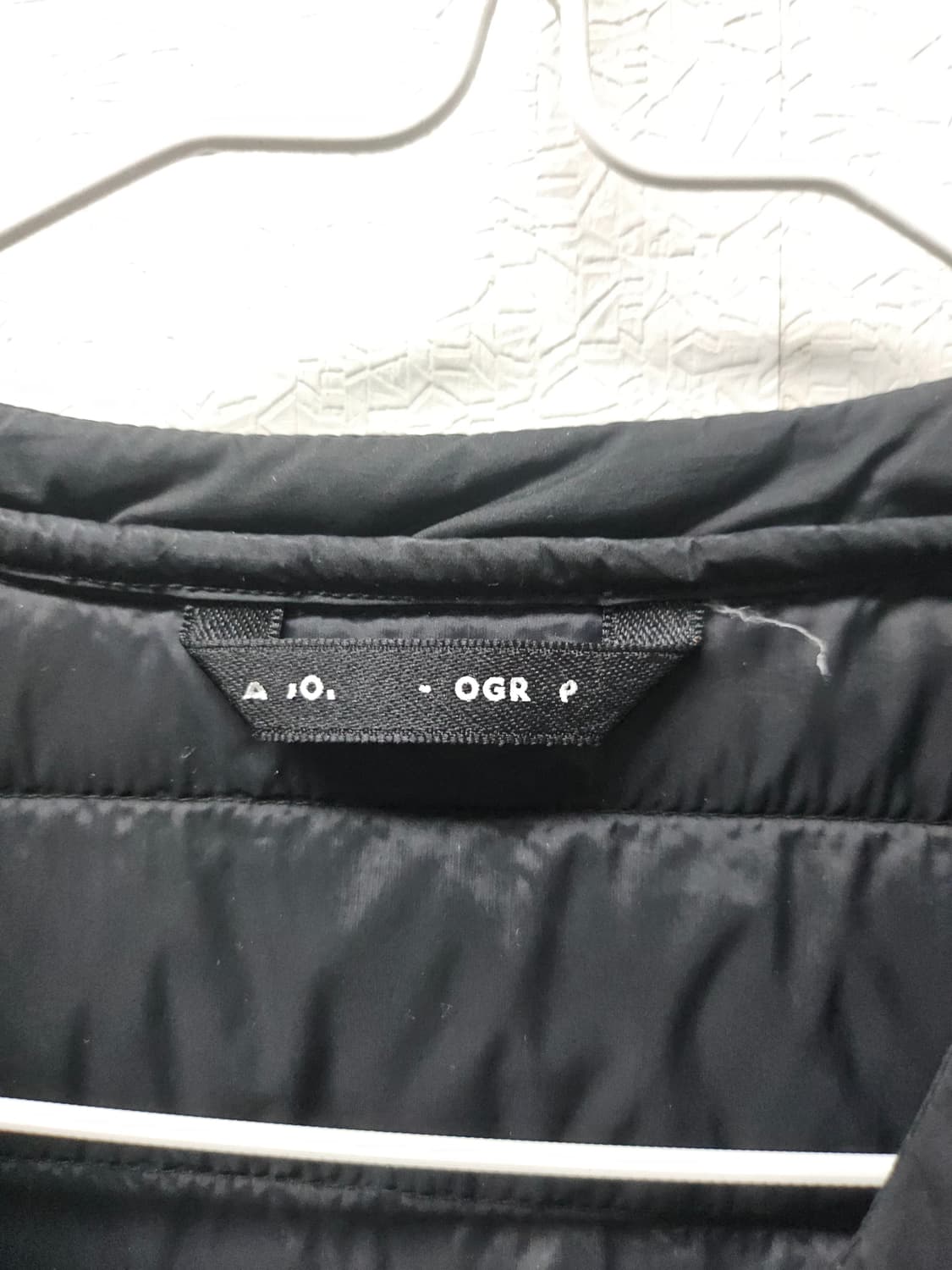 내셔널 지오그래픽 구스다운 블랙 경량패딩 S 상품이미지2