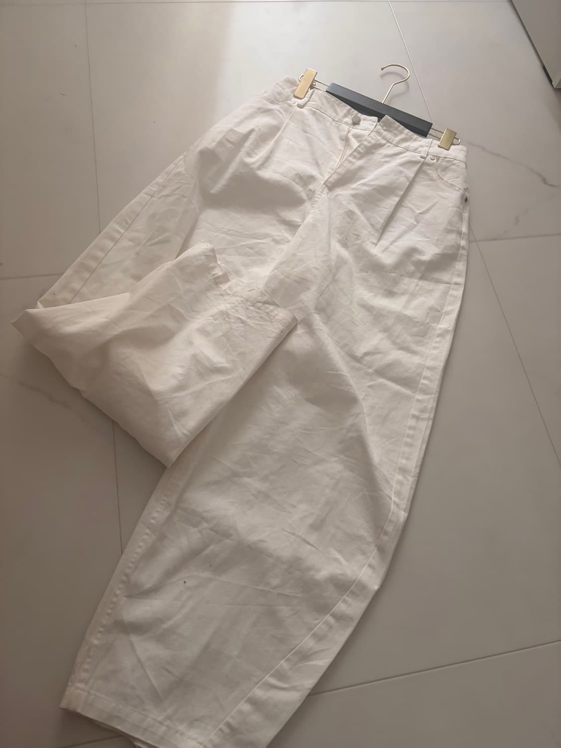 흰색 청바지 상품이미지1